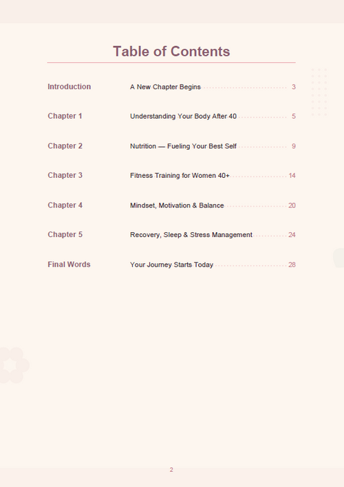 Ebook_Fit & Fabulous After 40 Year