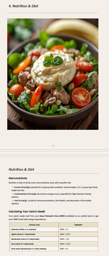 Ebook_Fitness and Food Journal