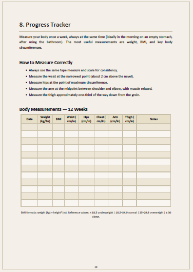 Ebook_Fitness and Food Journal